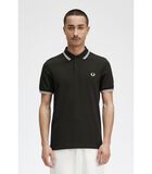 Polo Fred Perry M3600 Vert Foncé T51 image number 4