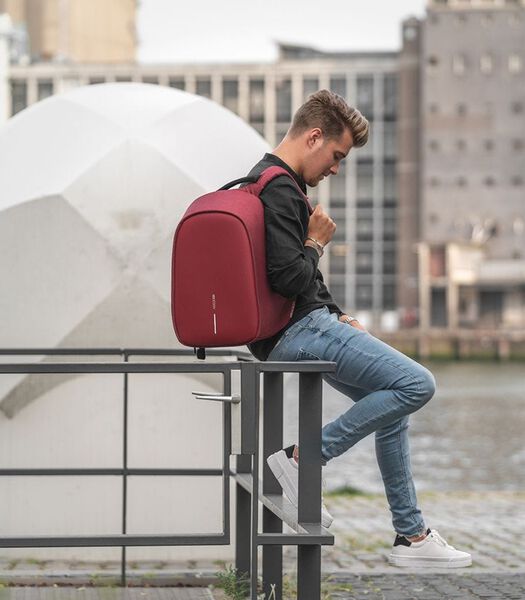XD Design Bobby Hero Regular Anti-theft Backpack rouge