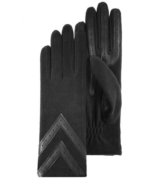 Handschoenen van gerecyclede Fleece - Zwart