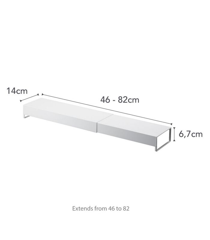 Yamazaki Extendable Vent Cover - Tower - White image number 4