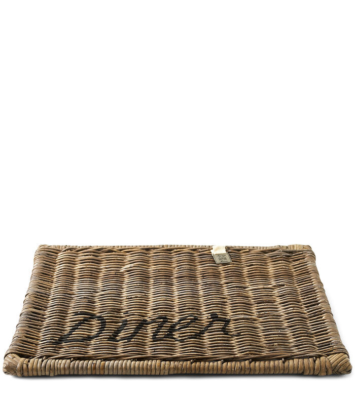 Placemats - Rustic Rattan Placemat Diner - Bruin image number 0