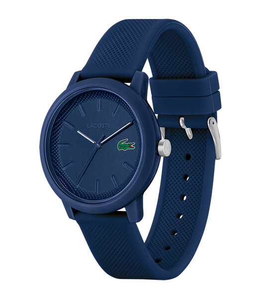 Lacoste.12.12 blauw op blauw silicone 2011172