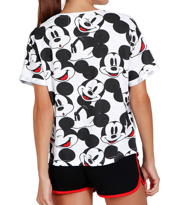 Pyjamashort t-shirt Mickey Heads Disney wit image number 1