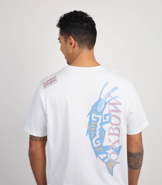 Grafisch T-shirt met korte mouwen THRIMP