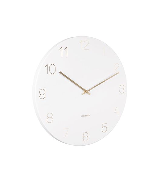 Horloge Murale Charm - Blanc - Ø40cm