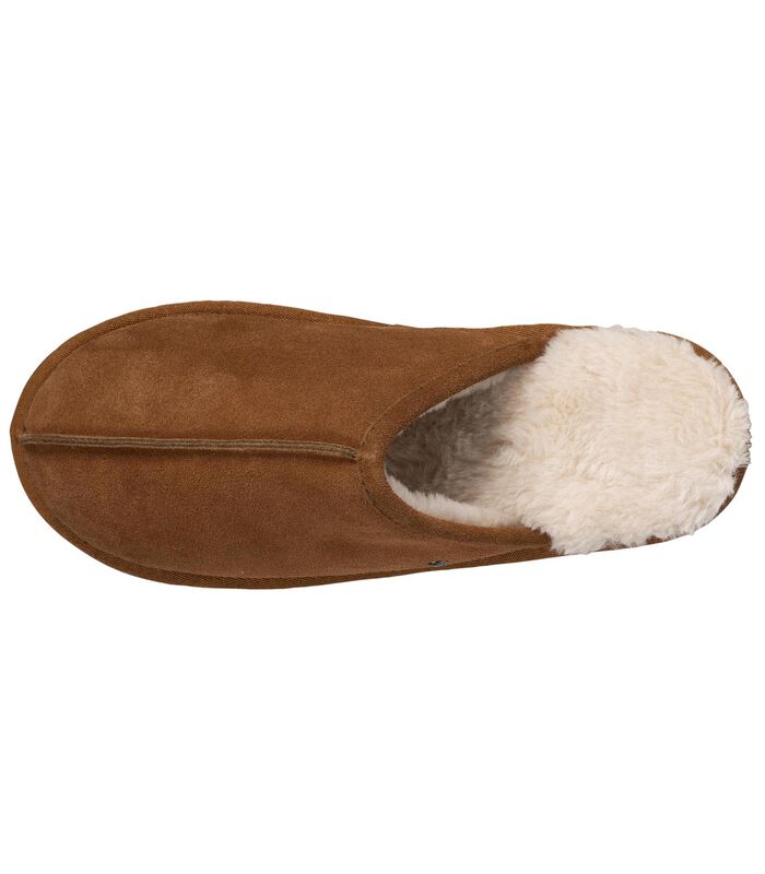 Chaussons mules Homme Cuir Camel image number 1