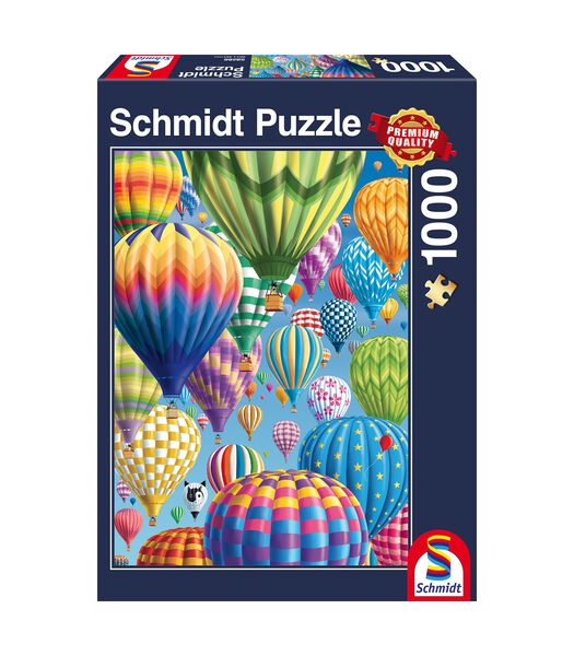 Puzzle Les ballons dans le ciel de Sunny - 1000 pièces - 12+.