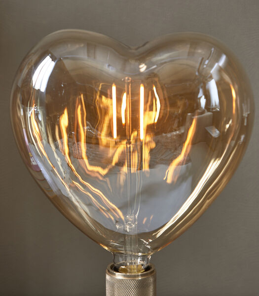 Led Lamp Bol - Lovely Heart Led Bulb - Transparant