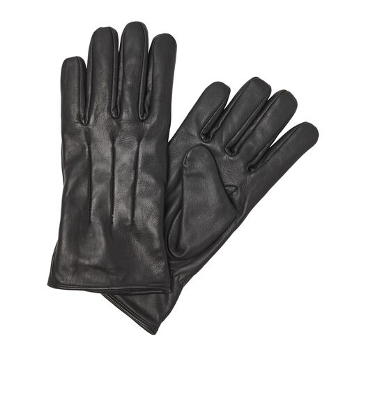 Klassieke Leren Handschoenen - Zwart