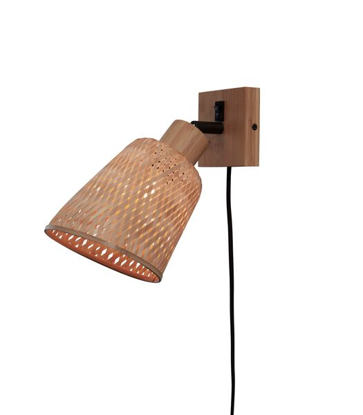 Wandlamp Java - Bamboe - Ø15cm