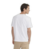 T-shirt met ronde hals en zak image number 1
