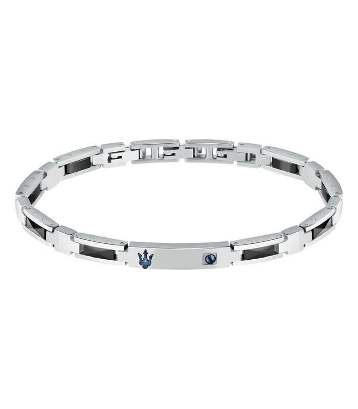 Bracelet en Acier, Céramique, PVD Bleu CERAMIC image number 0