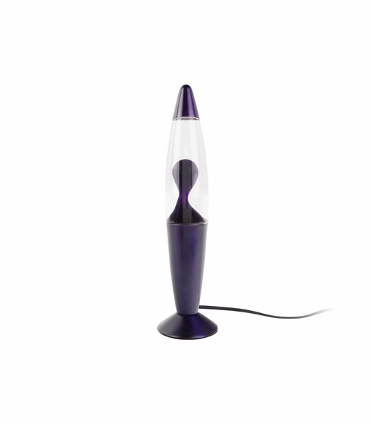 Lampe de Table Funky Rocket Lava - Violet - Ø8.6x35.5cm