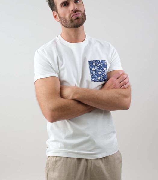 PESQUERO - T-shirt avec poche à motifs pour homme