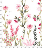 MAGENTA - Papier peint panoramique - Champs de fleurs (droite) image number 2