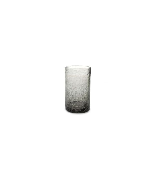 Longdrinkglas Crackle - Grijs - 400 ml