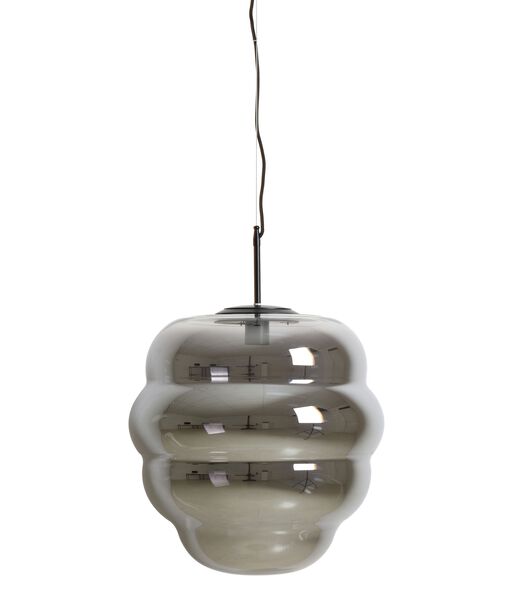 Hanglamp Misty - Smoke Glas - 45x45x48cm
