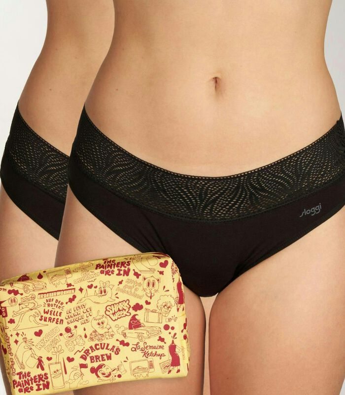 Menstruatie Slip 2 pack Period Pants Tai Heavy image number 1
