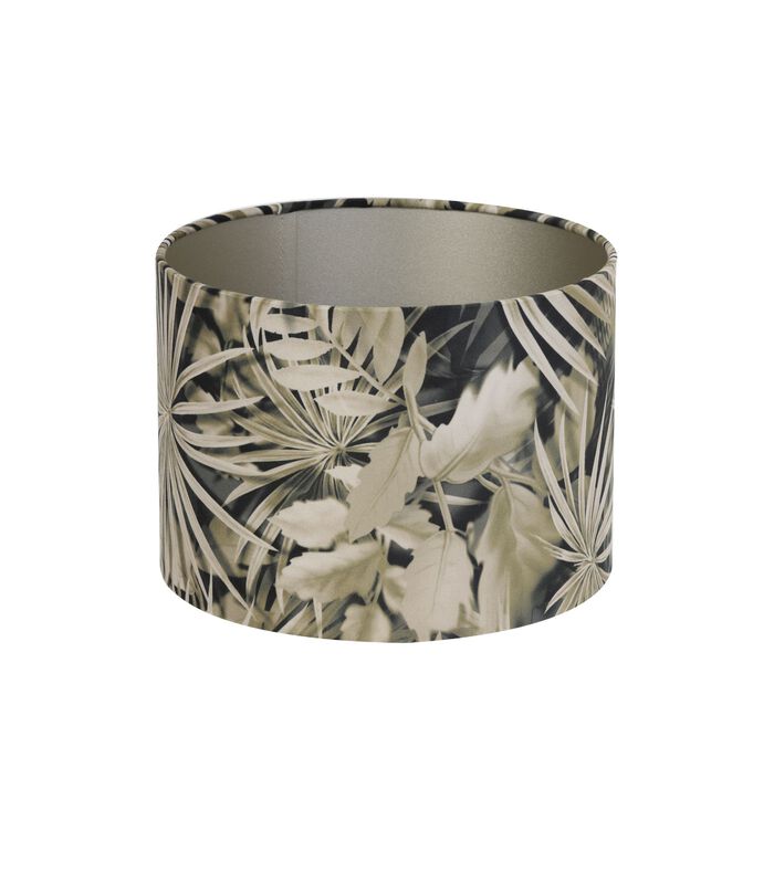 Abat-jour cylindre Velours - Palm Sepia - Ø50x38cm image number 1