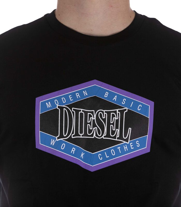 Diesel T-Shirt Diegor E14 Zwart image number 3