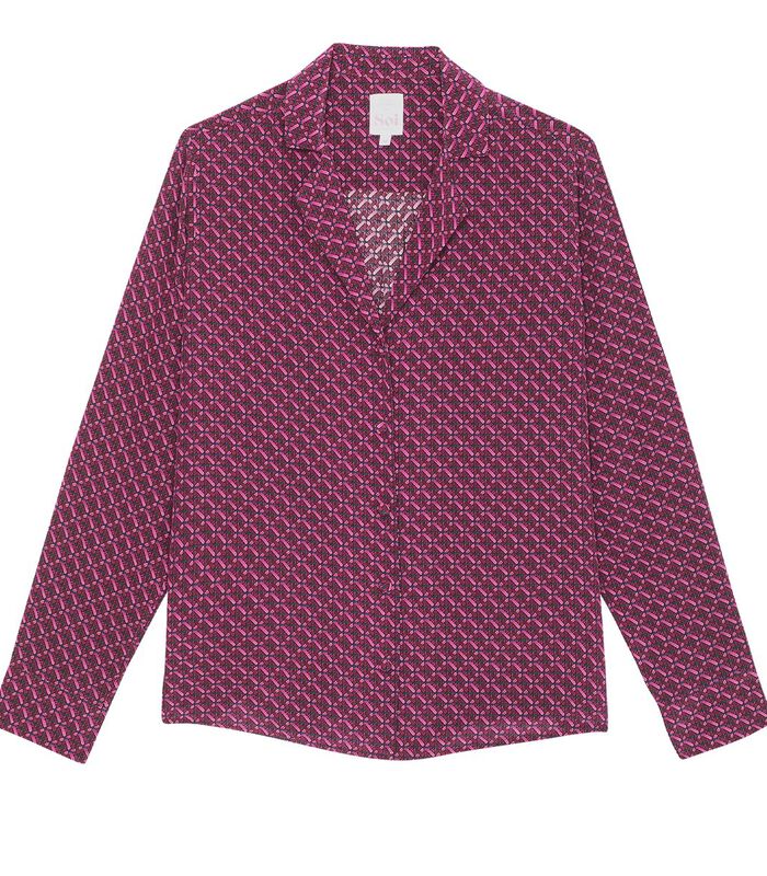 Pyjama kraag blouse image number 4