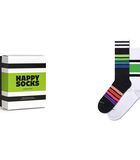 Sokken 2-Pack Stripe Sneaker Socks Gift Set Set van 2 image number 4