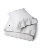 Pin Point Beige/White Pillowcase image number 0