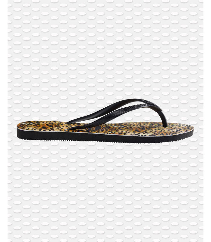 Dames slippers Slim Leopard image number 4