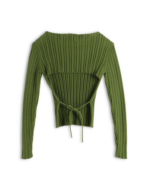 Emerald Green Knit Trui