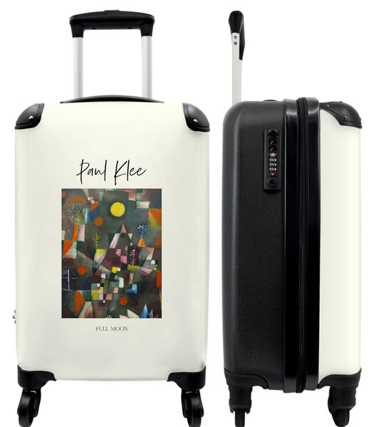 Valise spacieuse avec 4 roues et serrure TSA (Art - Paul Klee - Composition - Couleurs)