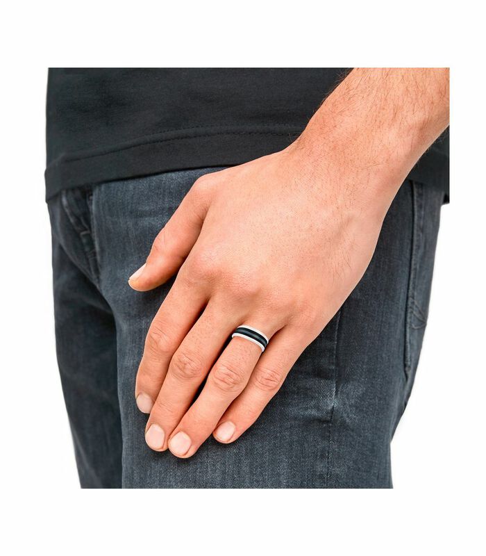 Ring voor mannen, roestvrij staal image number 1