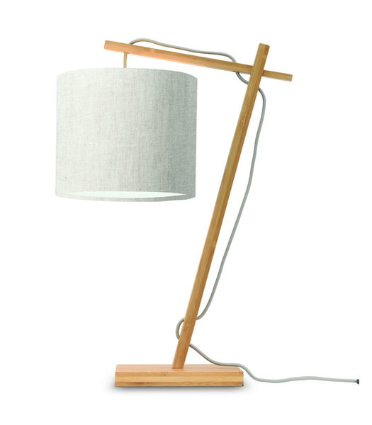 Lampe de table Andes - Bambou/Naturel - 30x18x46cm