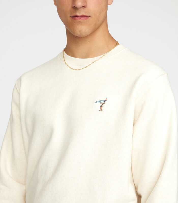 Sweater met ronde hals image number 4