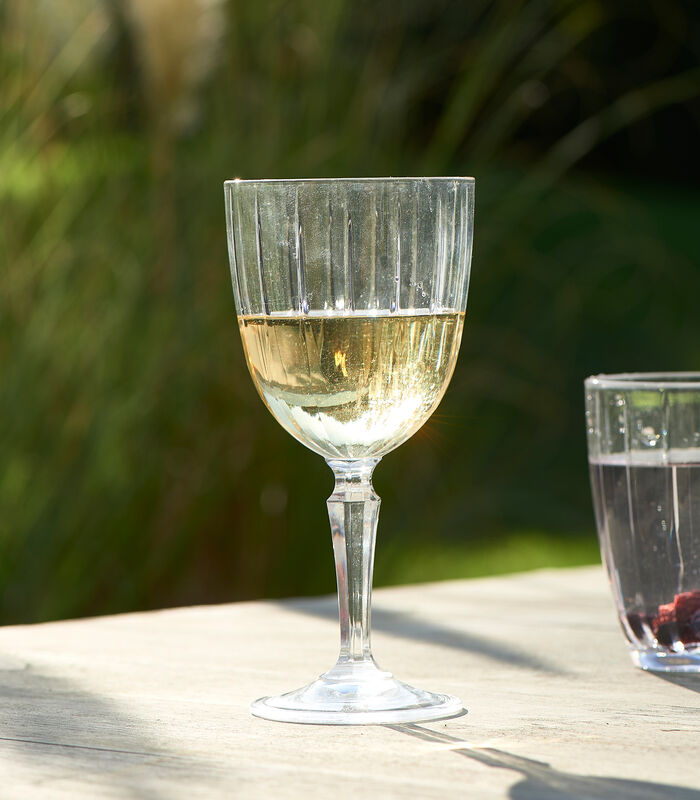 Riviera Maison Wijnglazen - RM Poolside Wine Glass - Transparant - 1 Wijnglas image number 1