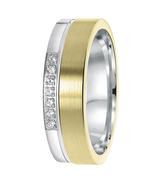 Femmes - Bague avec placage - Zircone