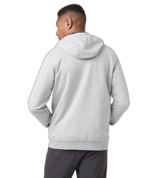 Sweatshirt à capuche à fermeture éclair Logo