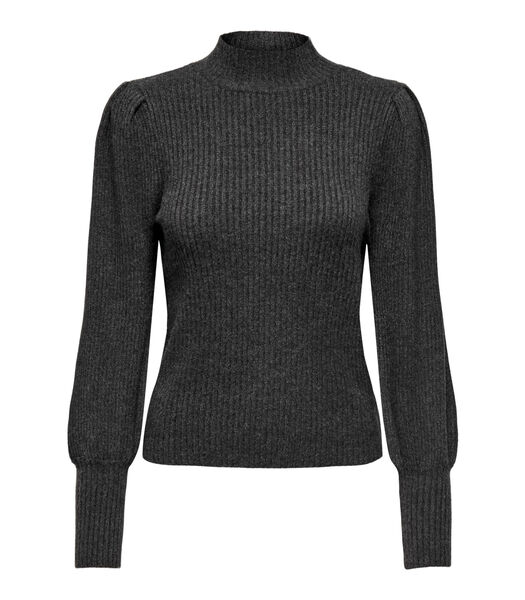 Pullover col montant maille femme Katia