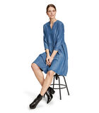 Robe casual d'aspect denim image number 4
