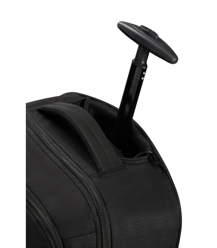 Roader Laptop Backpack wielen handbagage 55 x 22 x 39 cm DEEP BLACK image number 4