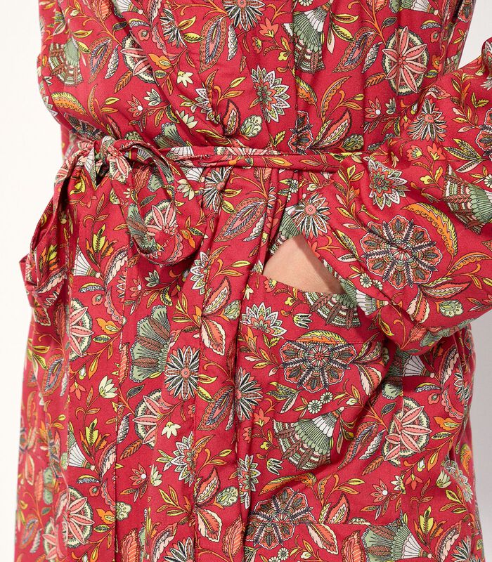 Kimono fluide EcoVero doublé Ecovero TOUDOU image number 4