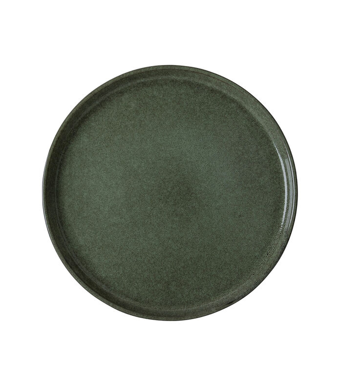 SERENITY set 4 ASSIETTE PLATE 21CM GREEN image number 0