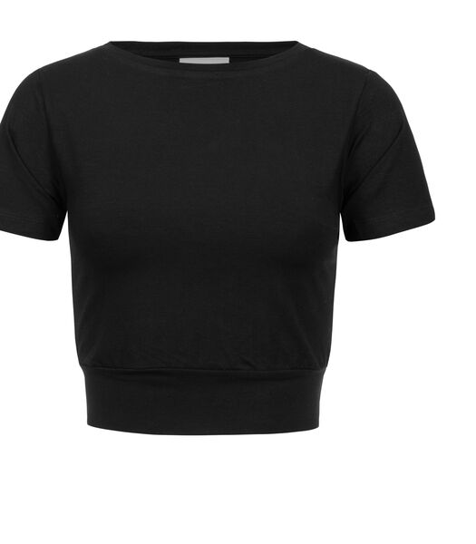 Kort T-shirt - Buikloos “Bebas - Tank Top”