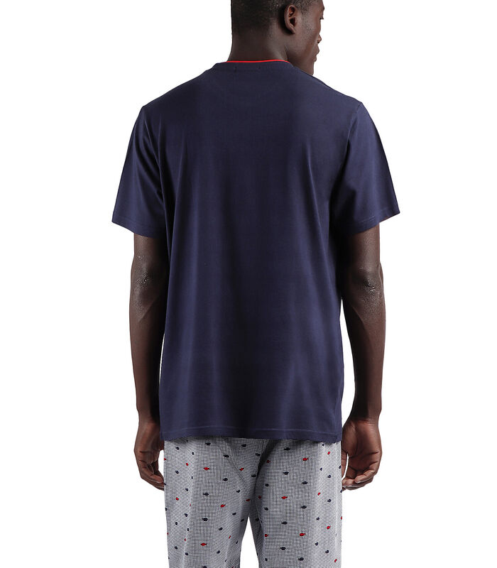 Pyjama loungewear korte broek t-shirt Sailing image number 1