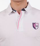 Rugbypolo effen wit image number 2