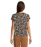 Casual shirt met luipaardprint image number 1