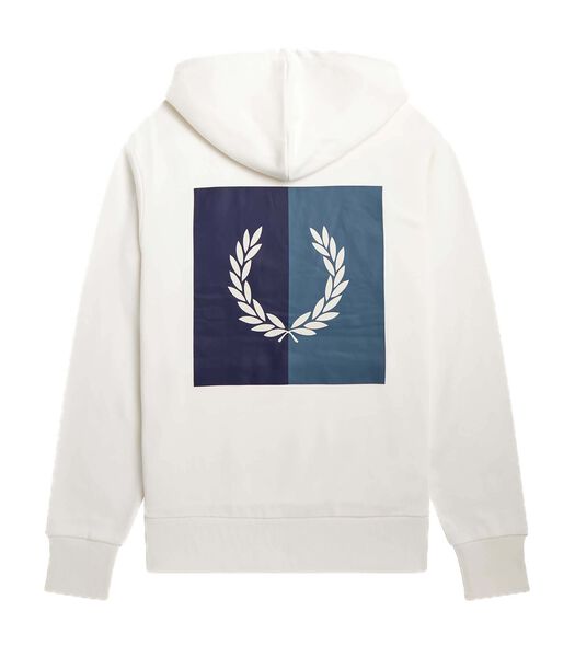 Sweat Fred Perry Couronne De Laurier Blanc