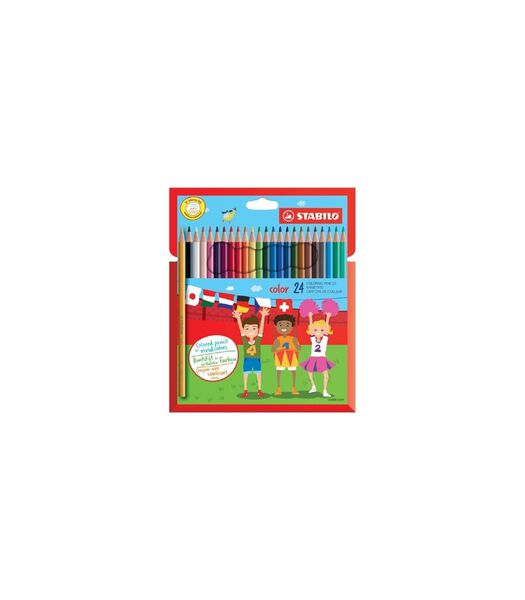 STABILO CF24 PASTELLI COLOR crayon de couleur 24 pièce(s) Multicolore