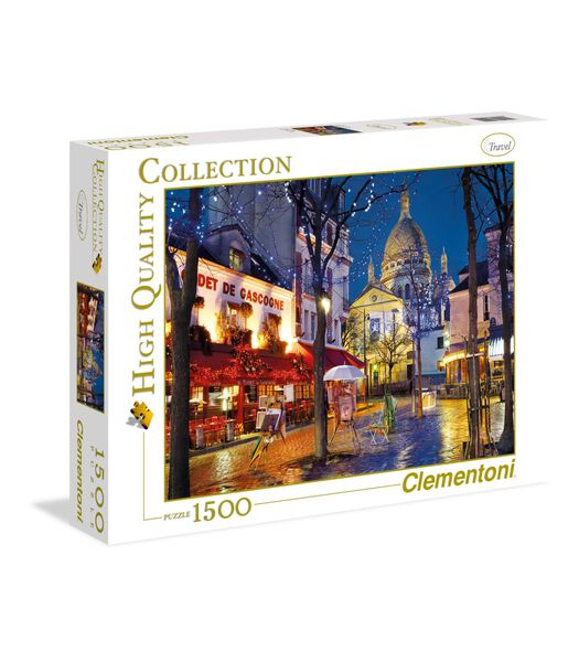 puzzel Parijs Montmartre - 1500 Stuks