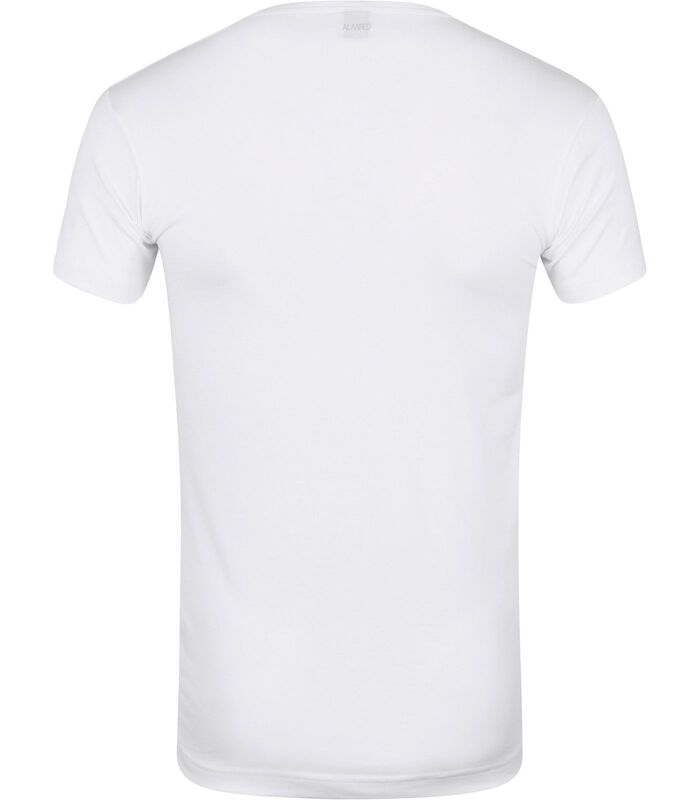Alan Red T-Shirt Oklahoma Stretch Blanc (Lot de 3) image number 4