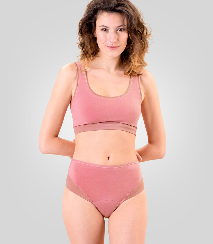 Culotte menstruelle taille haute Montana - Ultra confortable - Flux abondant image number 0